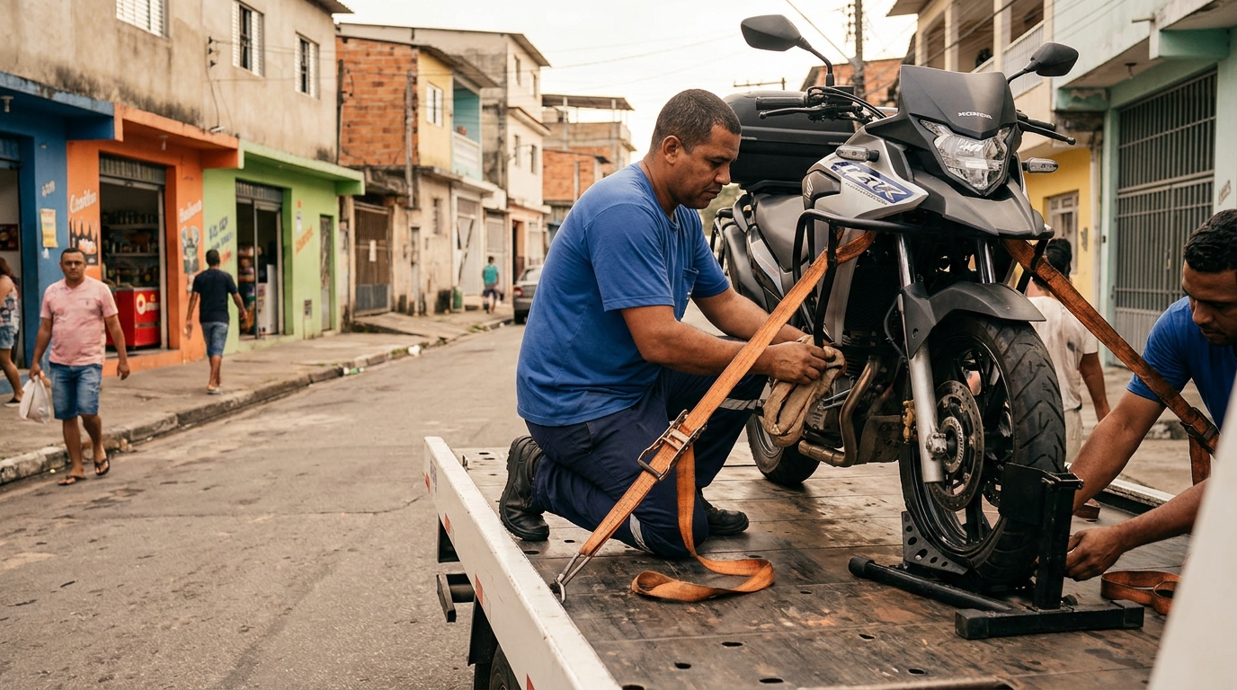Guincho para Moto perto de mim em Presidente Prudente‑SP
